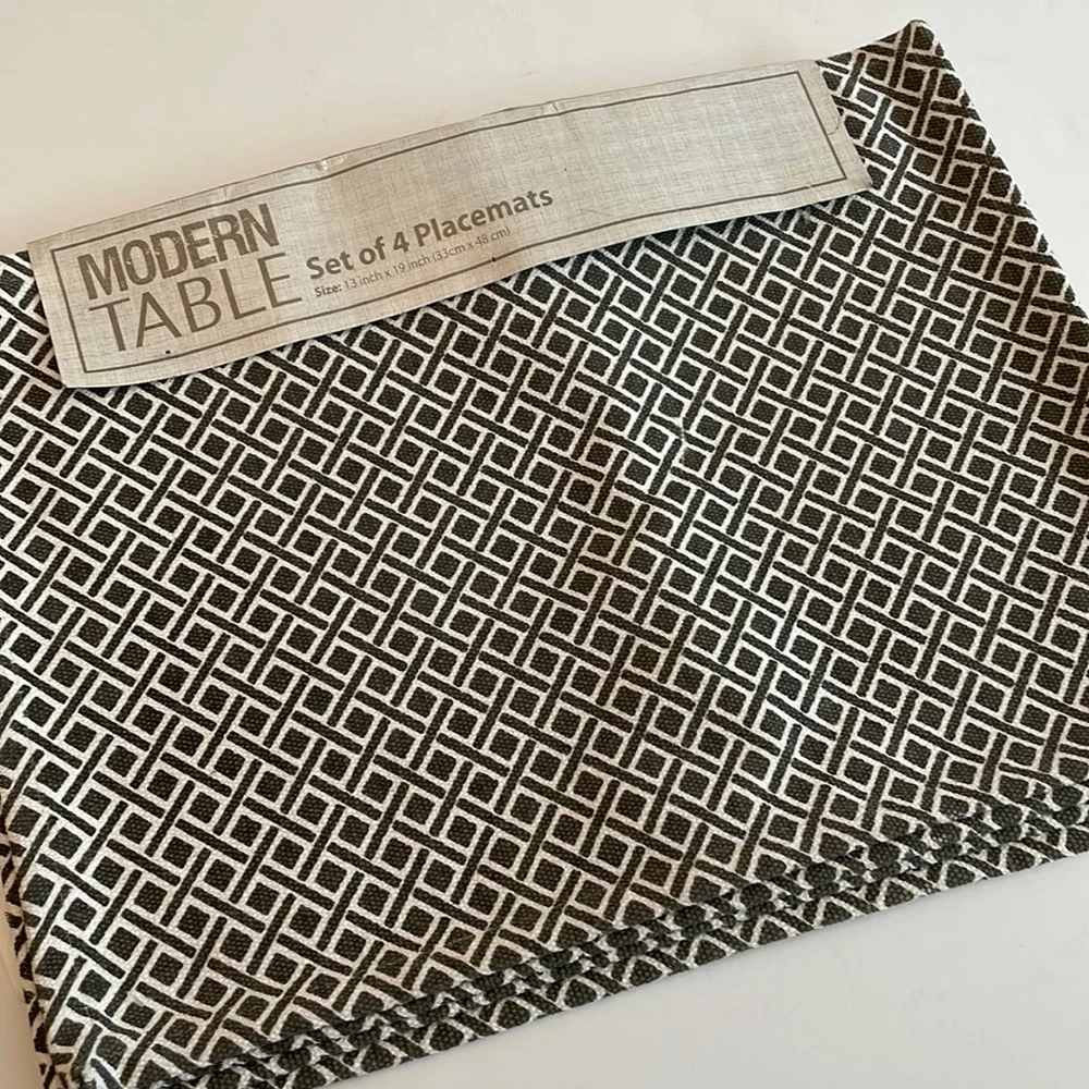Modern Table placemats